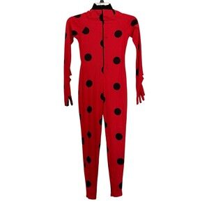 Spirit Halloween Miraculous Ladybug Costume Child Size Medium Jumpsuit Only